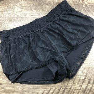 Lululemon Mesh Spandex Running Shorts